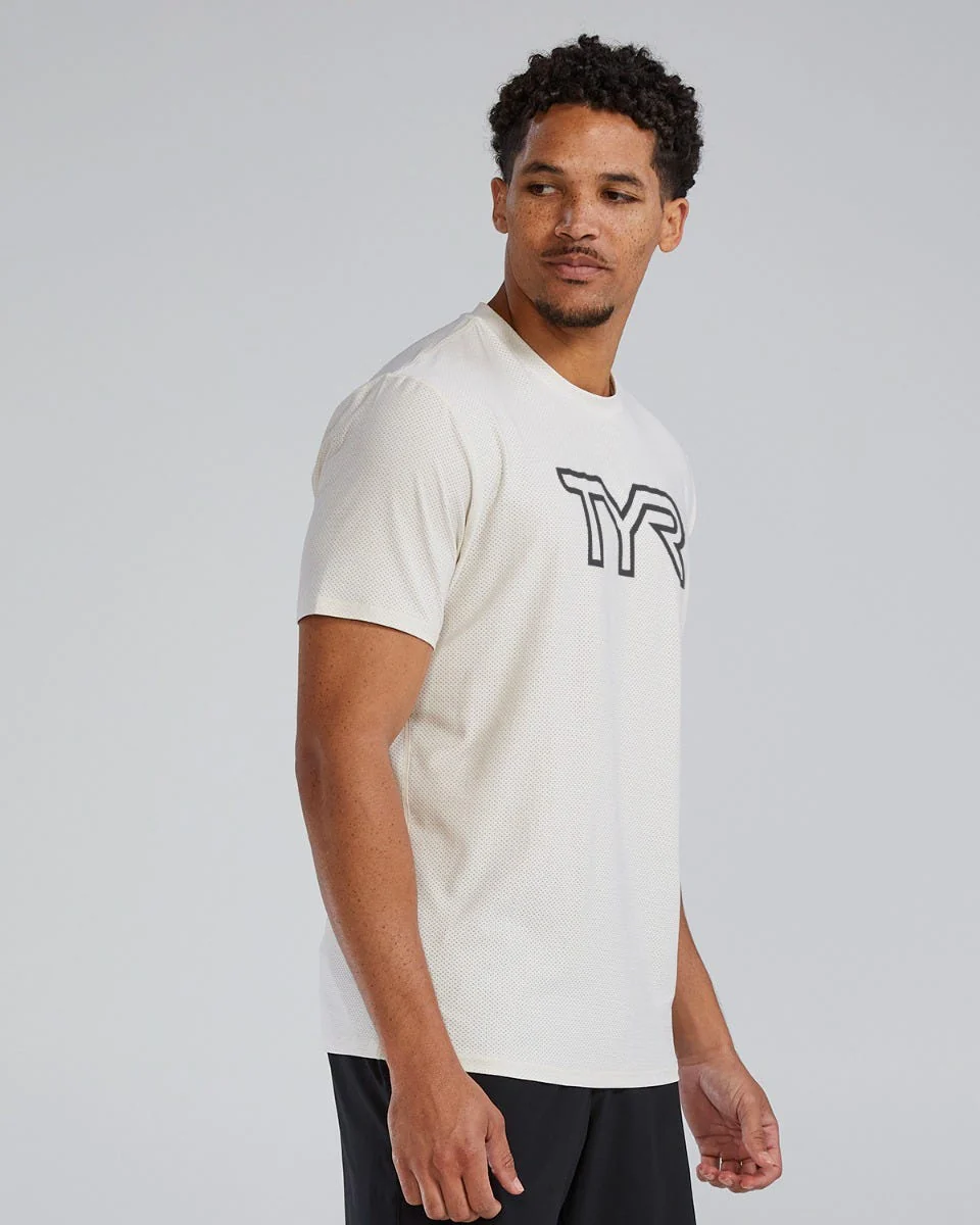 TYR Airtec™ Men's Big Logo Tee - Solid / Heather - Image 28