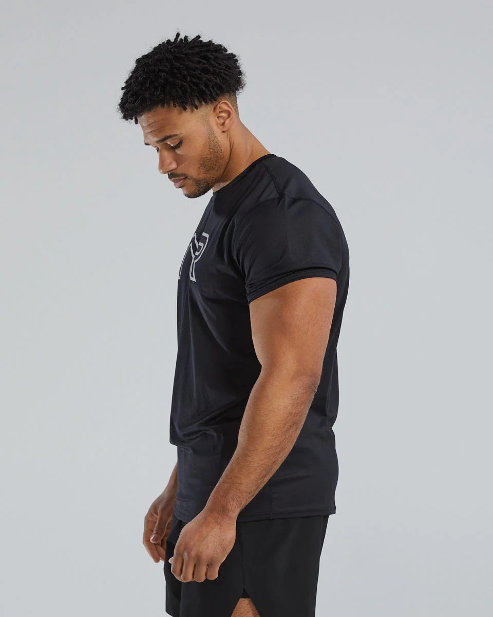 TYR Airtec™ Men's Big Logo Tee - Solid / Heather - Image 3