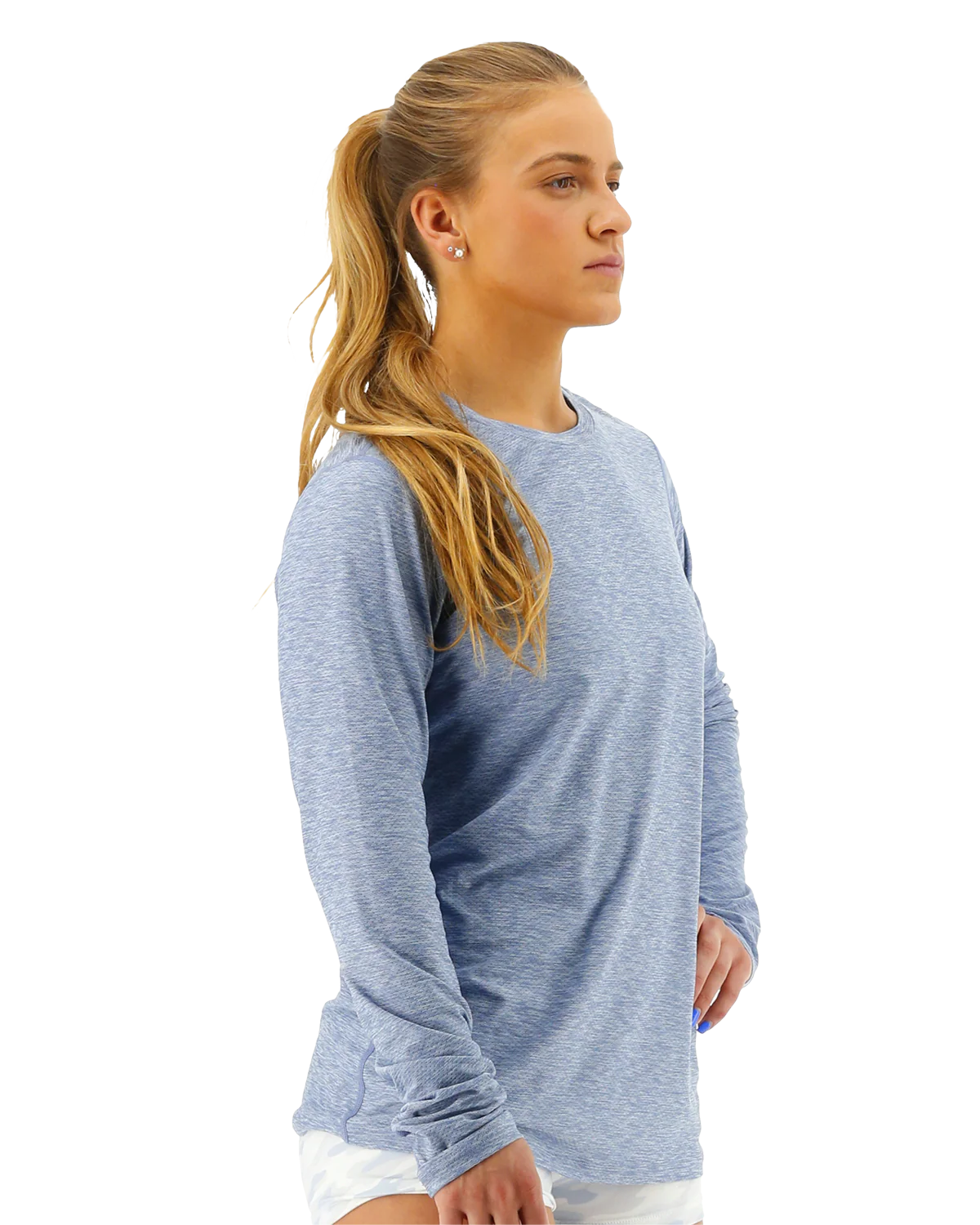 TYR Airtecâ„¢ Women's Long Sleeve Tee - Solid - Image 5