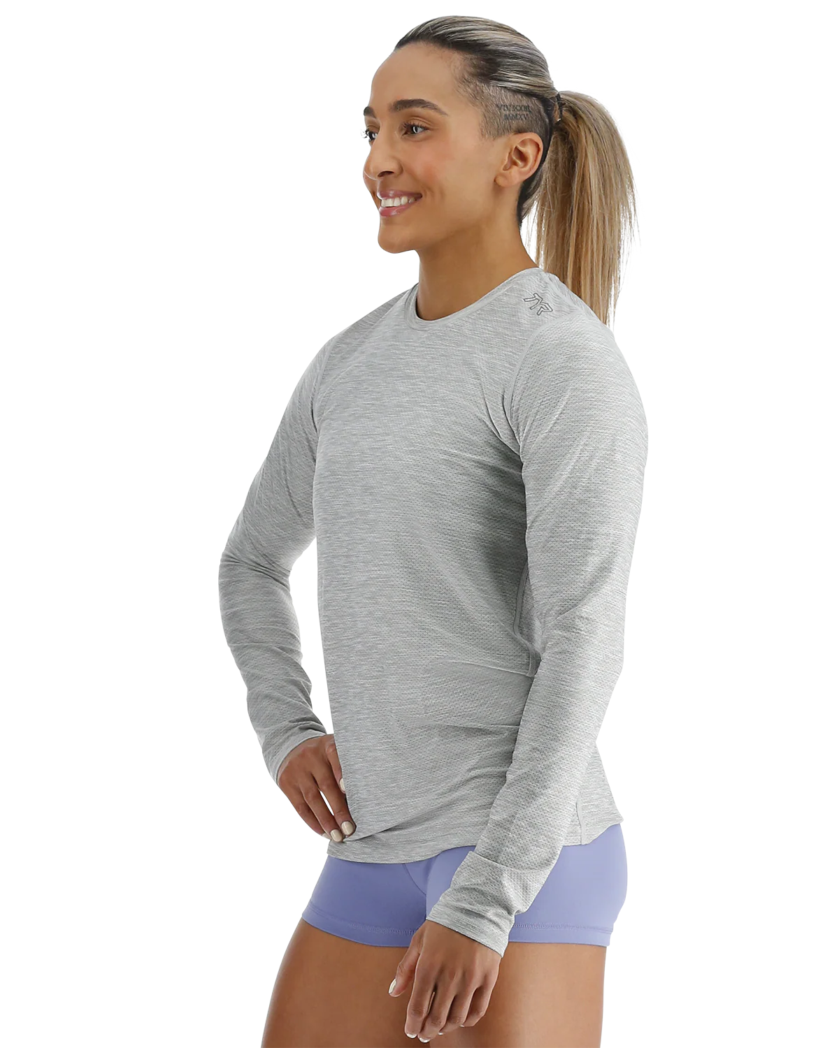 TYR Airtec™ Women's Long Sleeve Tee - Solid - Image 3