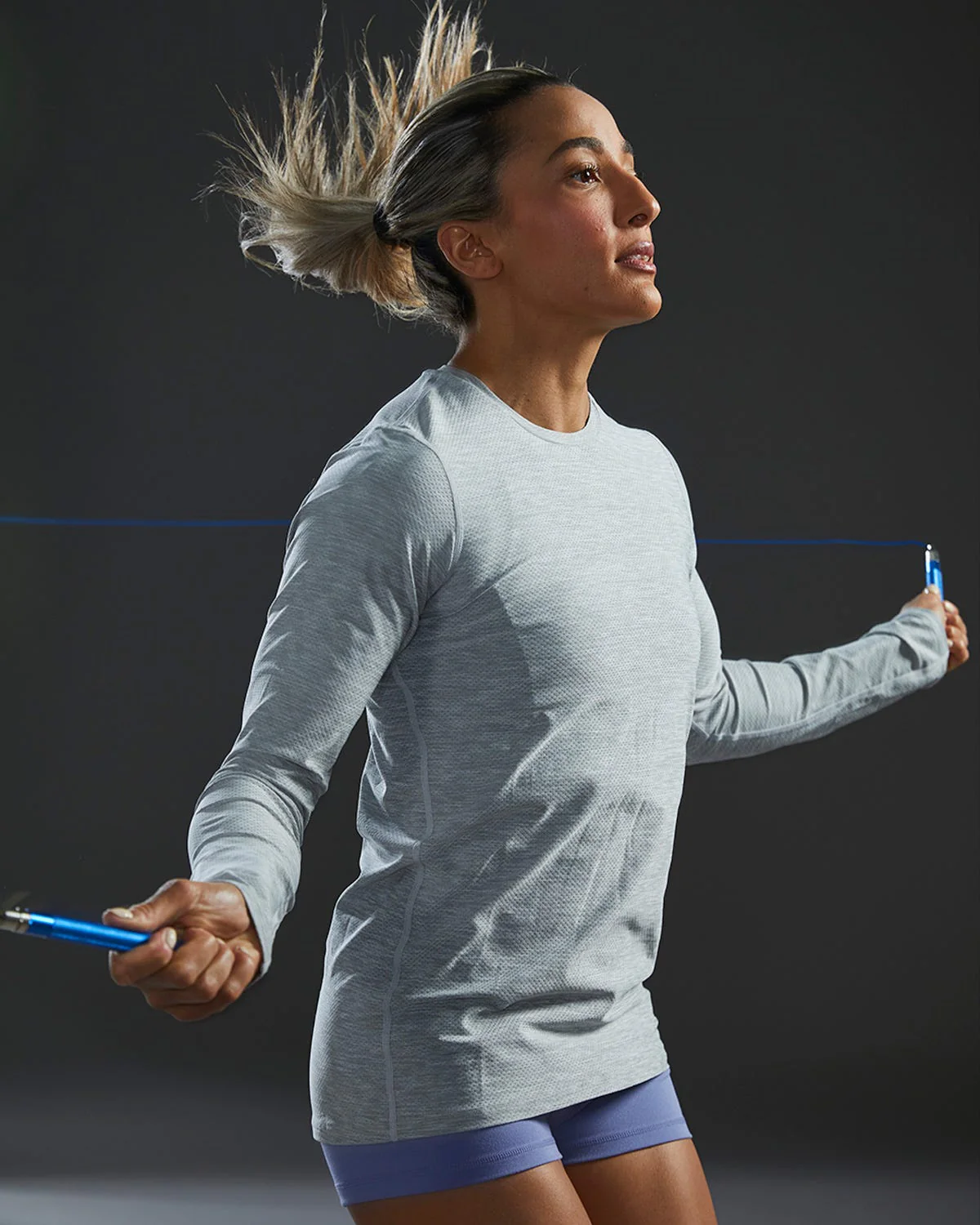 TYR Airtec™ Women's Long Sleeve Tee - Solid - Image 7