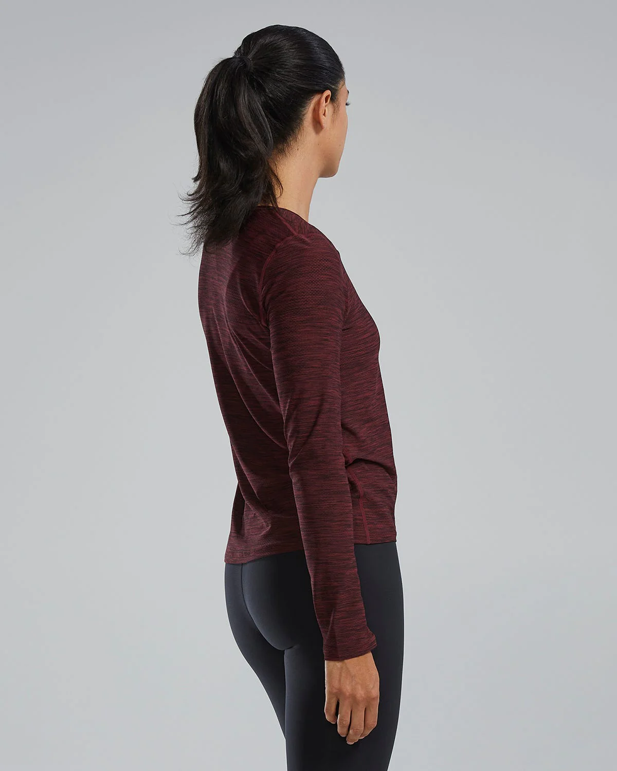 TYR Airtec™ Women's Long Sleeve Tee - Solid - Image 4