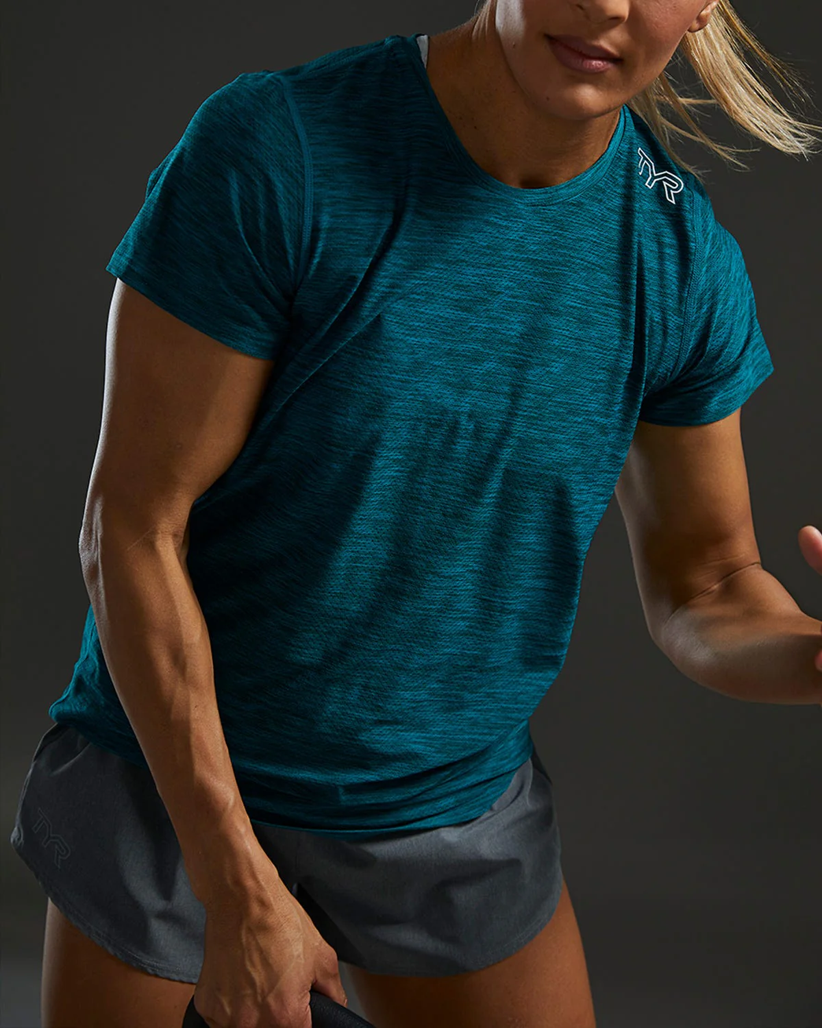 TYR Airtecâ„¢ Women's Short Sleeve Tee - Solid - Image 7