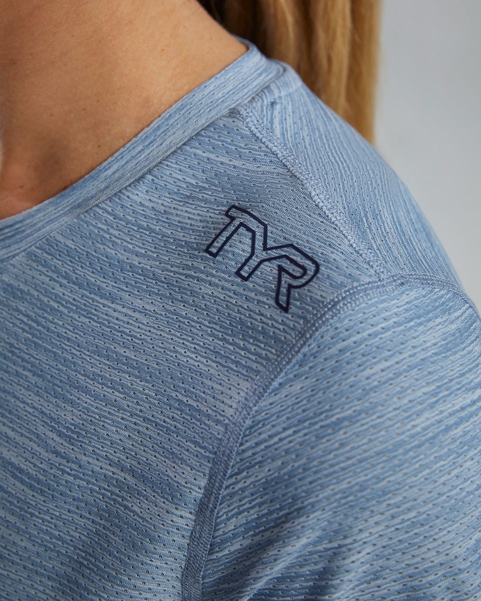 TYR Airtec™ Women's Short Sleeve Tee - Solid - Image 21