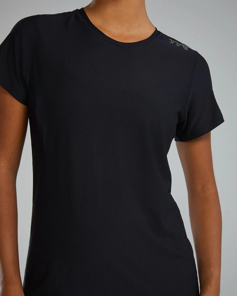 TYR Airtec™ Women's Short Sleeve Tee - Solid - Image 5