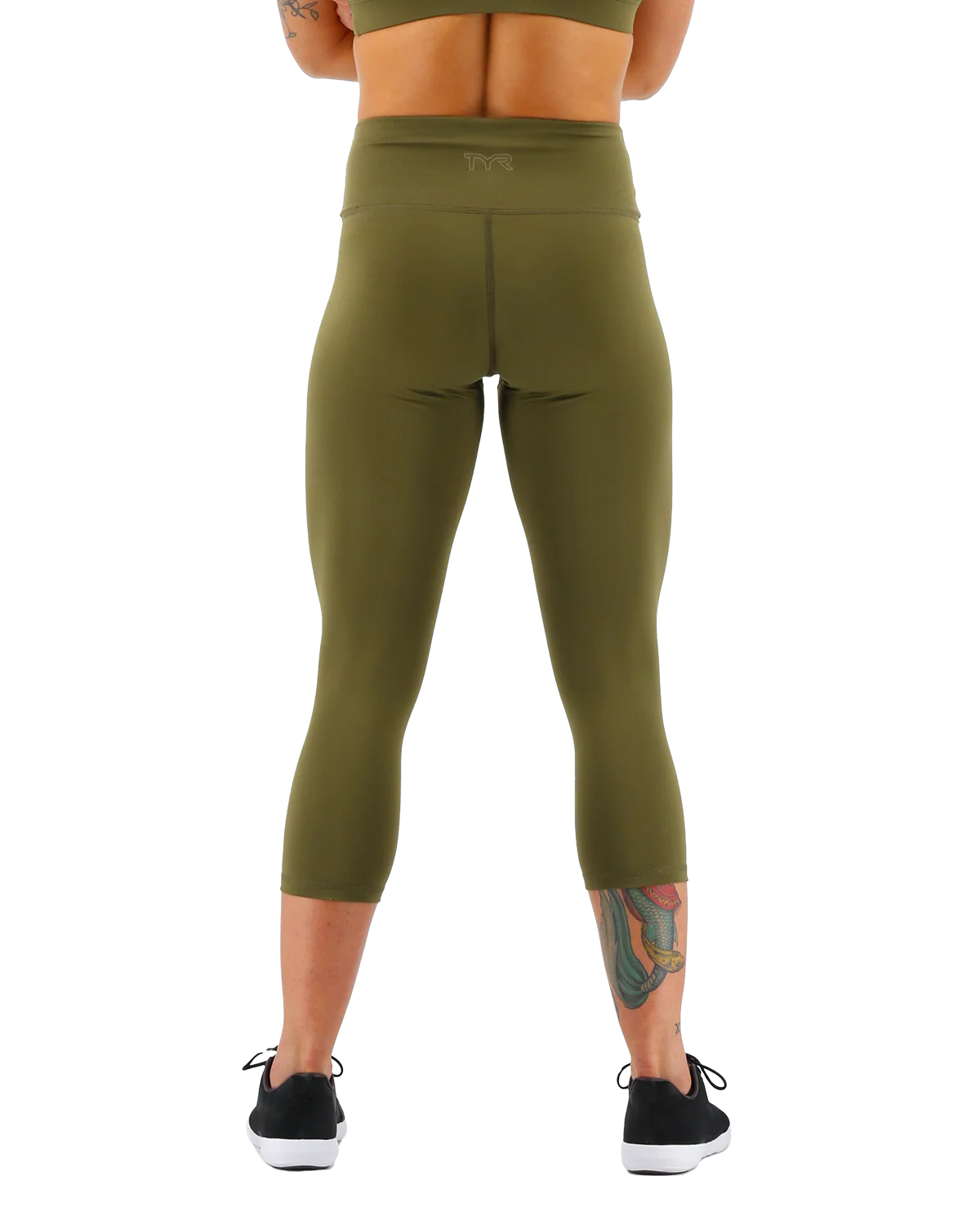 TYR Base Kineticª Women's High-Rise 21" Leggings - Solid - Image 8