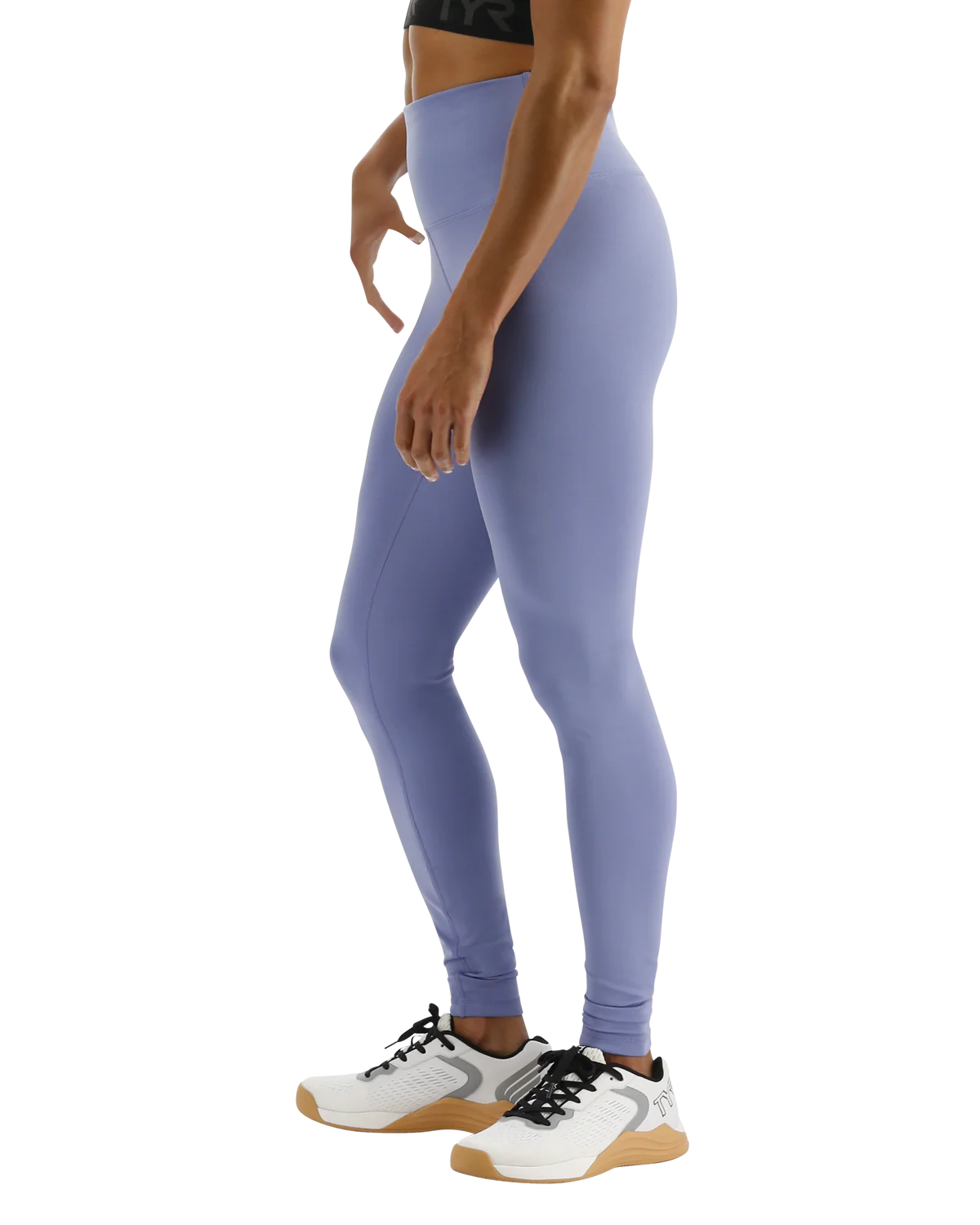TYR Base KineticÂȘ Women's High-Rise 28" Leggings - Solid - Image 3