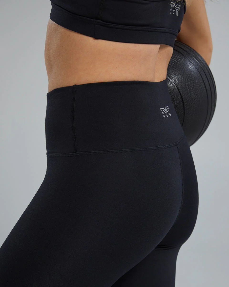 TYR Base Kineticª Women's High-Rise 28" Leggings - Solid - Image 6