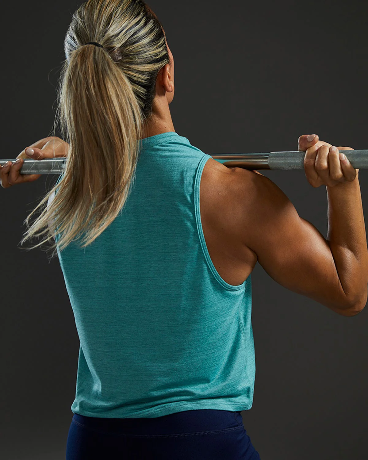 TYR ClimaDry™ Women's Cropped Tech Tank - Solid / Heather - Image 18