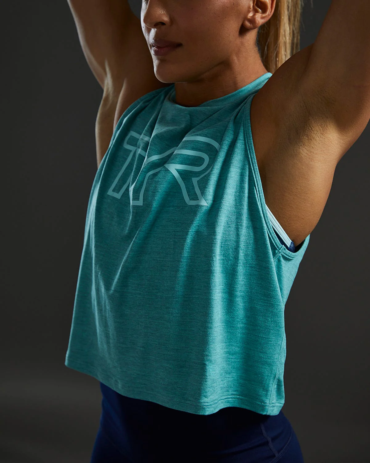 TYR ClimaDry™ Women's Cropped Tech Tank - Solid / Heather - Image 20