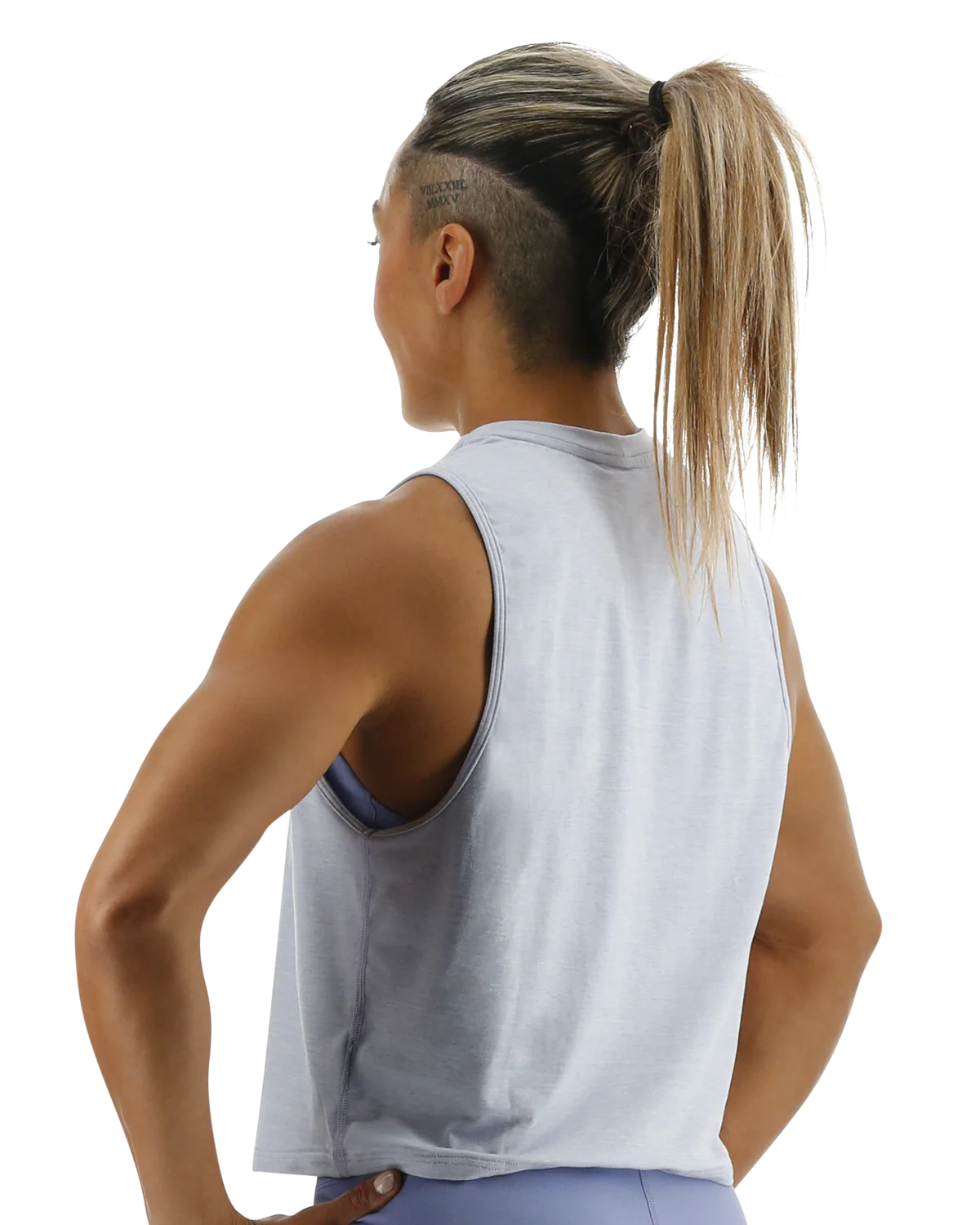 TYR ClimaDry™ Women's Cropped Tech Tank - Solid / Heather - Image 4