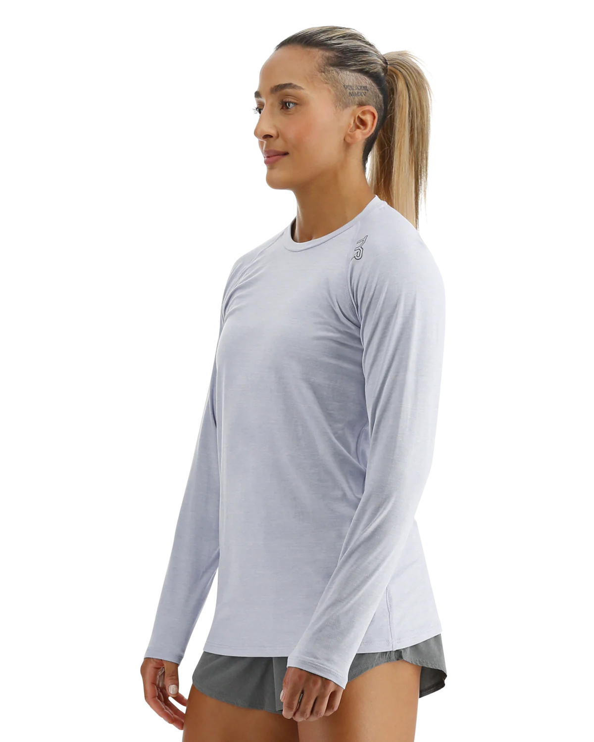 TYR ClimaDry™ Women's Raglan Long Sleeve Tee - Solid / Heather - Image 3