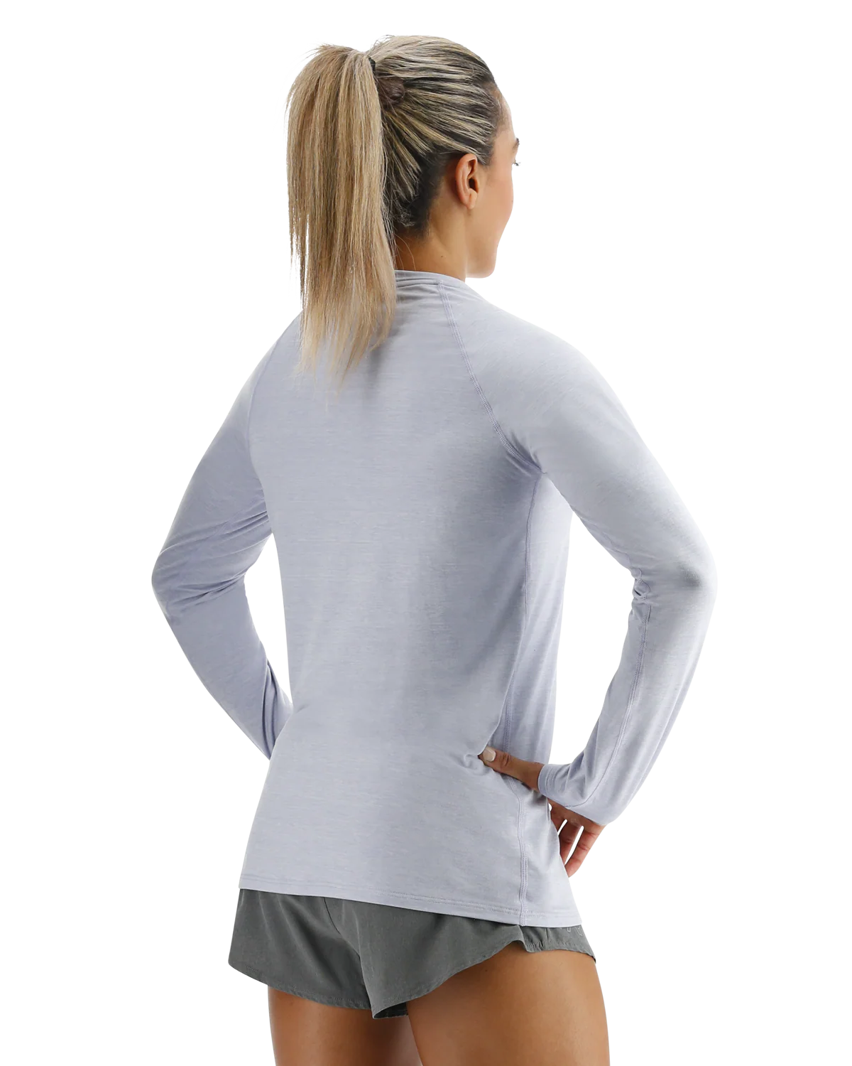 TYR ClimaDry™ Women's Raglan Long Sleeve Tee - Solid / Heather - Image 5