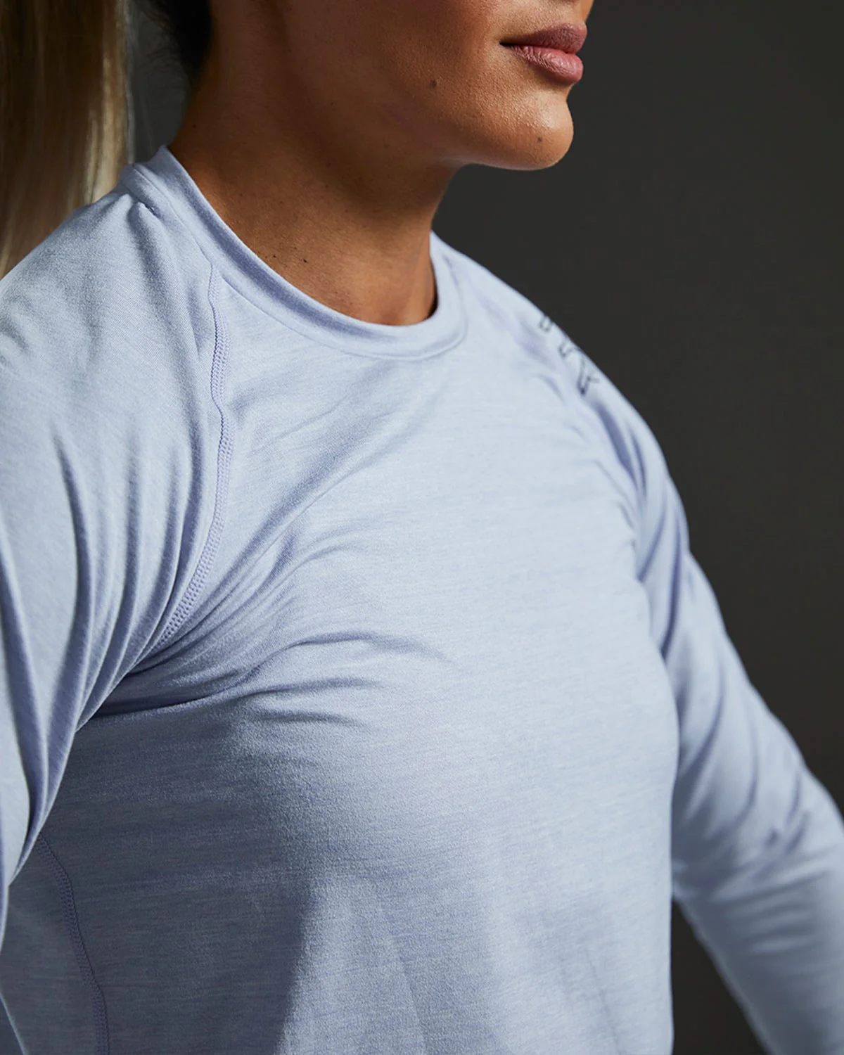 TYR ClimaDry™ Women's Raglan Long Sleeve Tee - Solid / Heather - Image 9