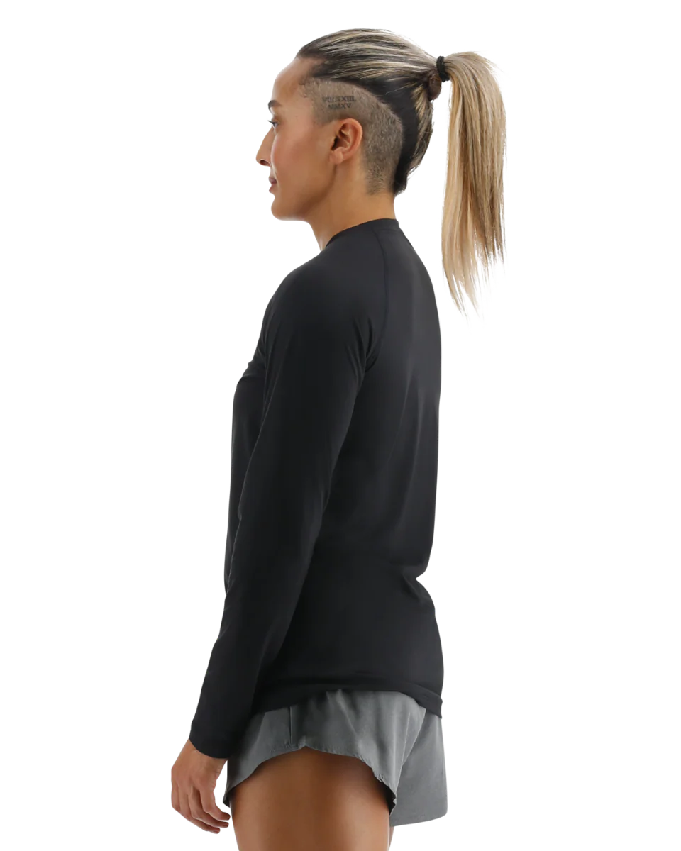 TYR ClimaDry™ Women's Raglan Long Sleeve Tee - Solid / Heather - Image 20