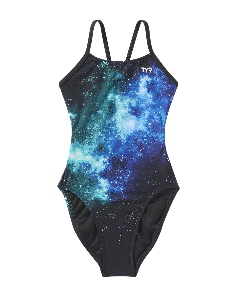 TYR Durafast Elite® Girls Cutoutfit Swimsuit - Starborne - Image 5