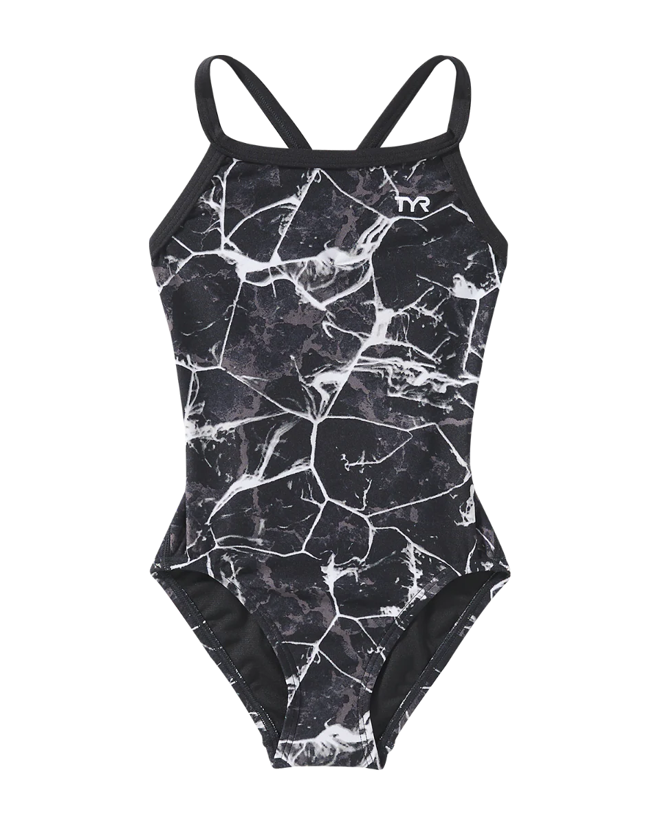TYR Durafast EliteĀ® Girls Diamondfit Swimsuit - Synapse - Image 3