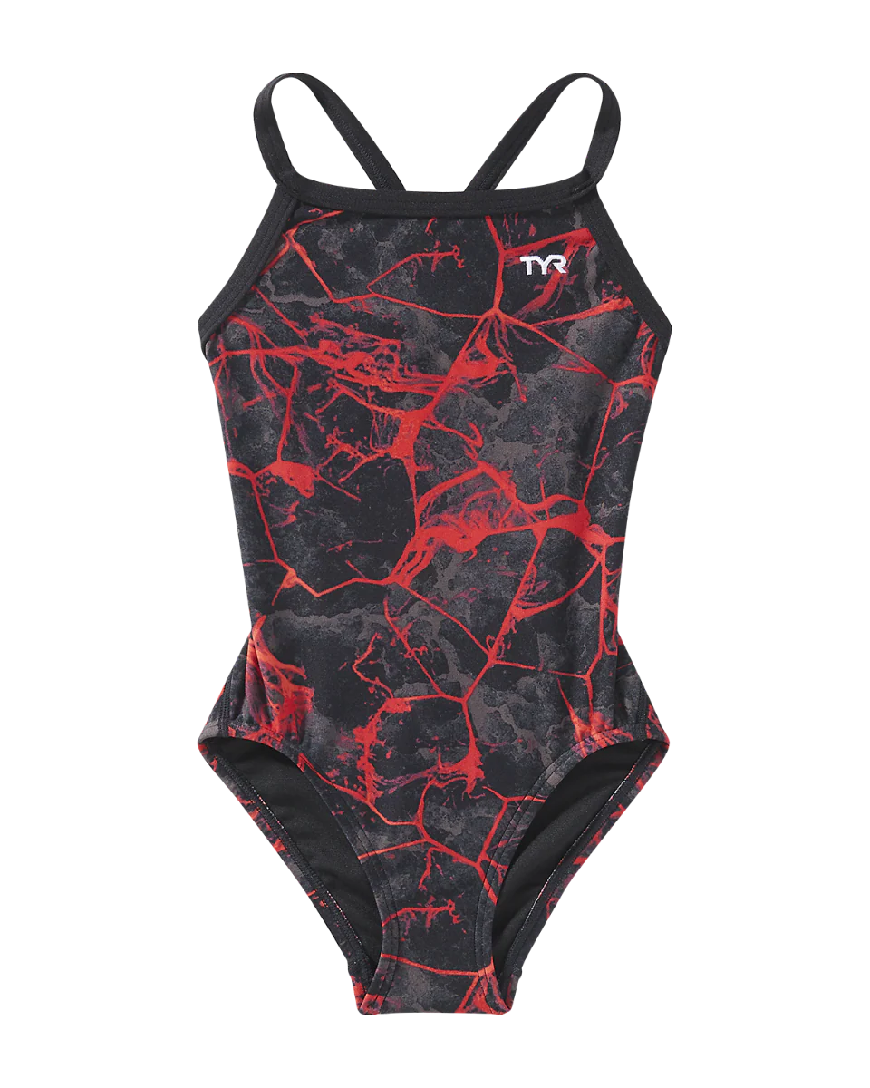 TYR Durafast EliteĀ® Girls Diamondfit Swimsuit - Synapse - Image 5