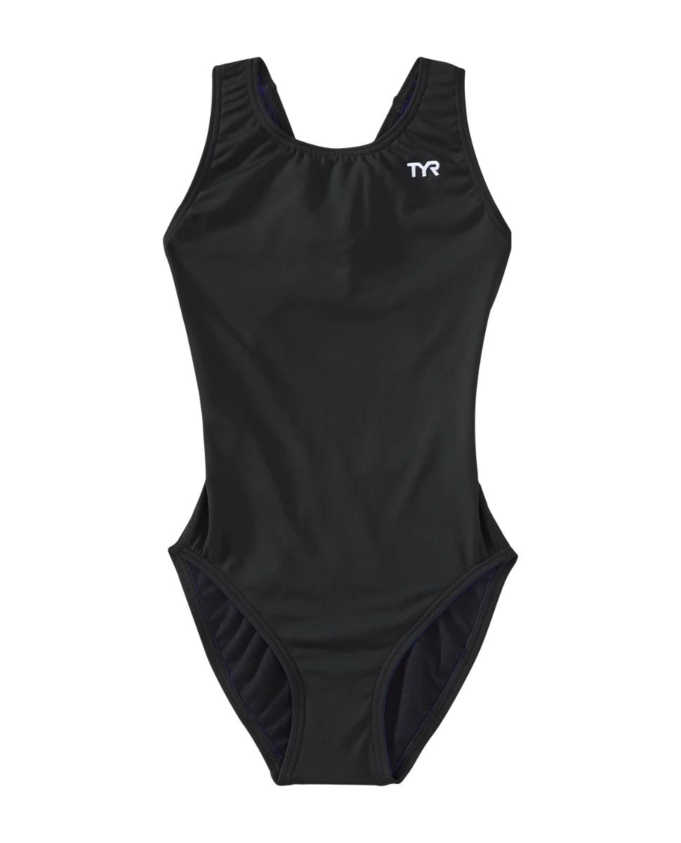 TYR Durafast OneĀ® Girls' Maxfit Swimsuit - Solid - Image 6