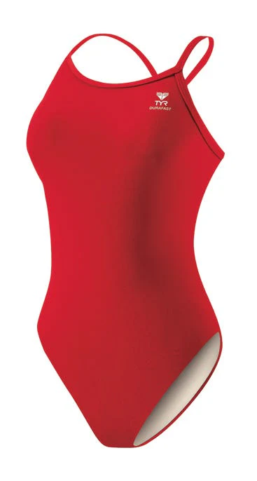 TYR Durafast One® Girls' Solid Diamondfit Swimsuit - Solid - Image 5