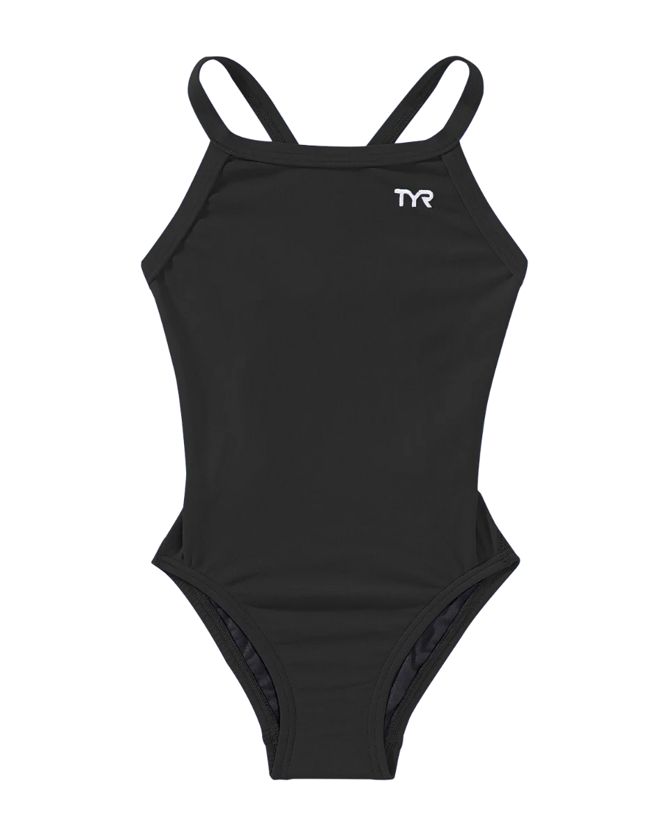 TYR Durafast One® Girls' Solid Diamondfit Swimsuit - Solid - Image 6