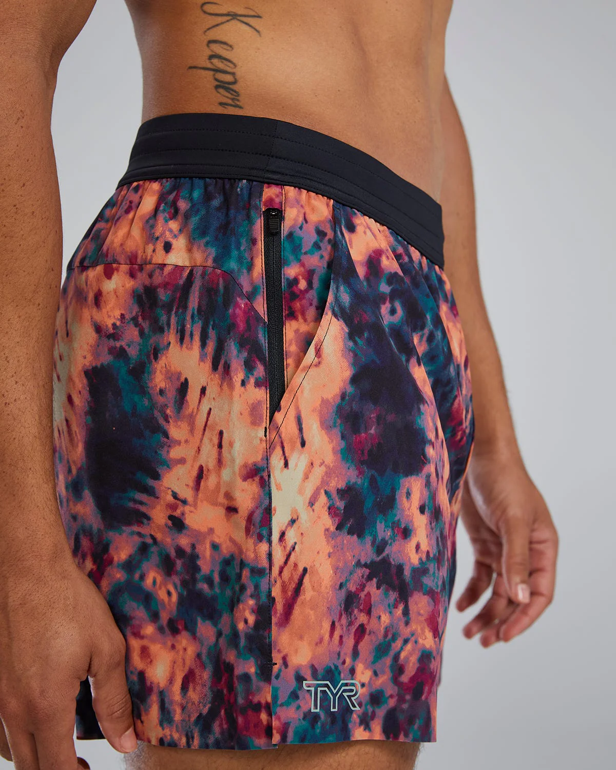 TYR Hydrosphere¨ - Men's Unbroken Shorts - Unlined 5" - Solid - Image 7