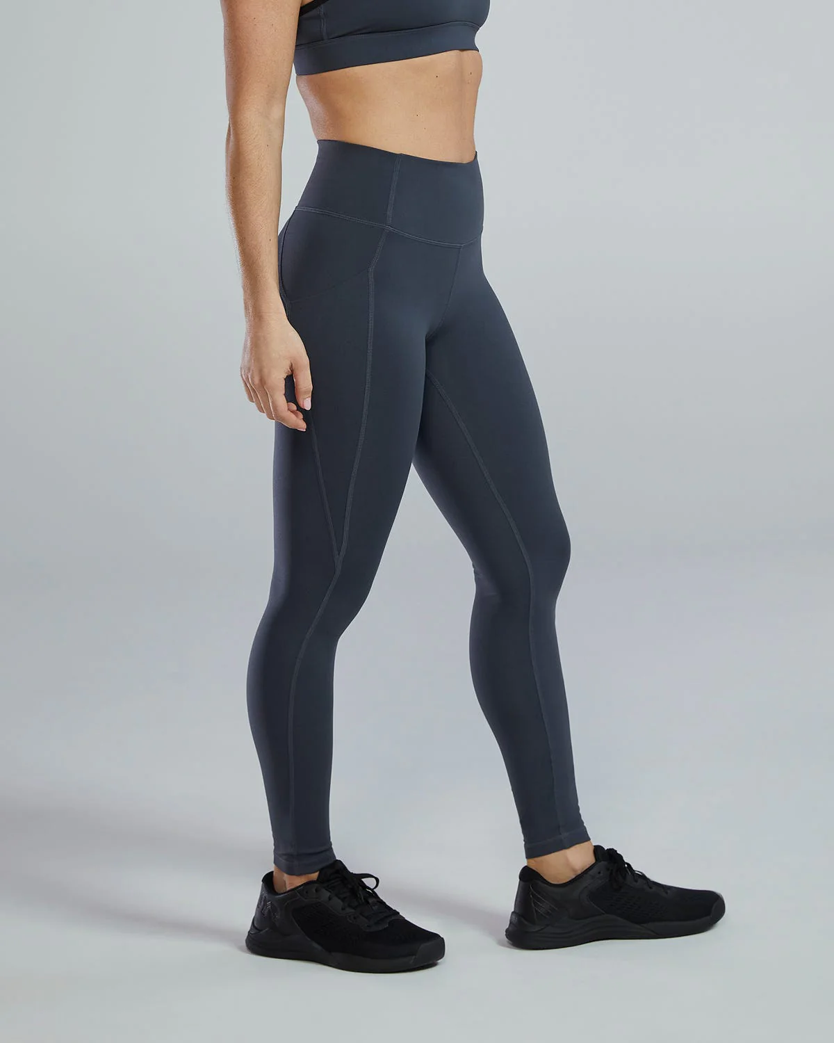 TYR Joule Eliteª Women's High-Rise 25" Pocket Leggings - Solid - Image 28