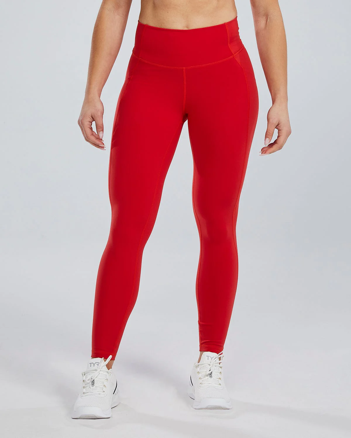 TYR Joule Eliteª Women's High-Rise 25" Pocket Leggings - Solid - Image 56