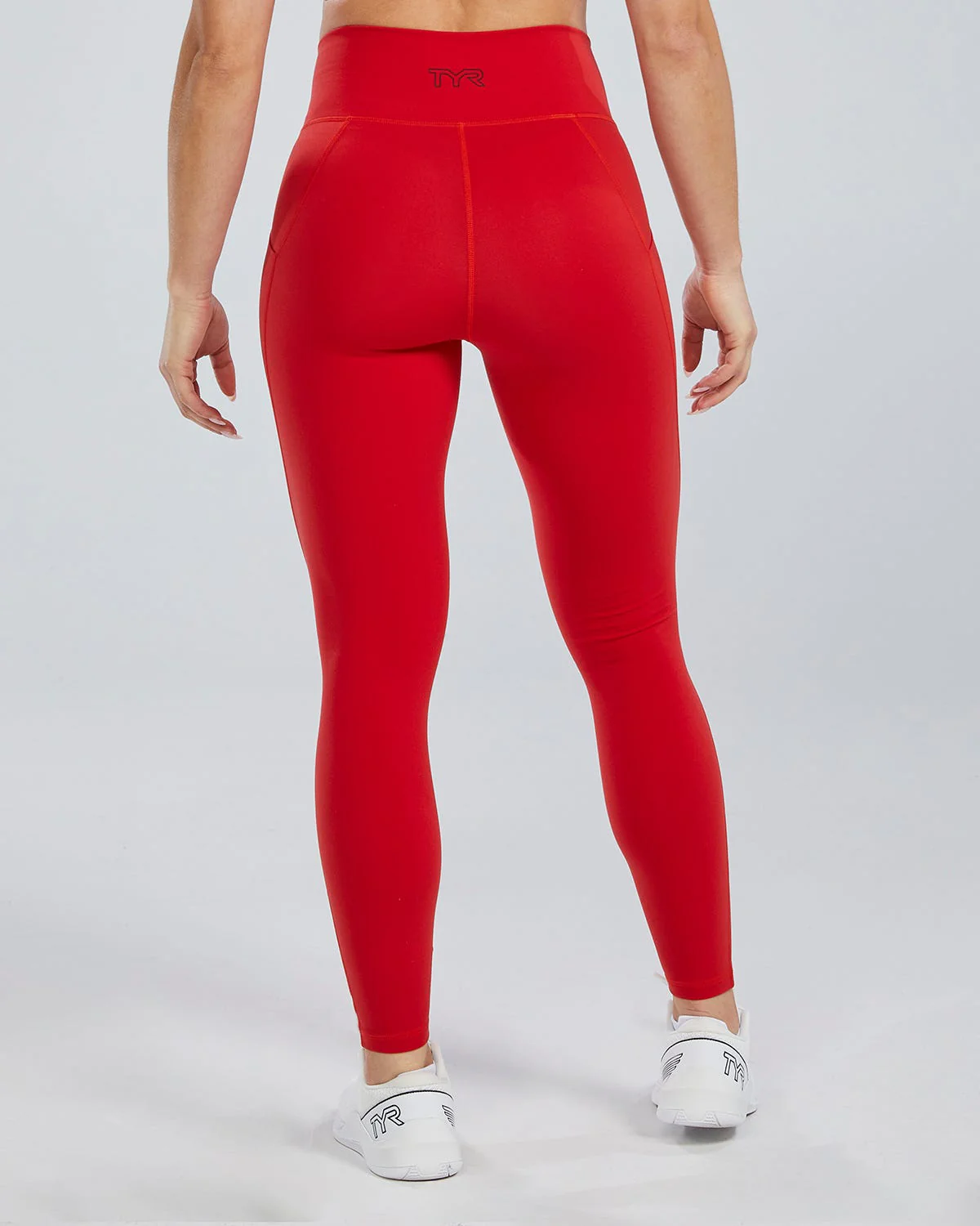 TYR Joule Eliteª Women's High-Rise 25" Pocket Leggings - Solid - Image 57