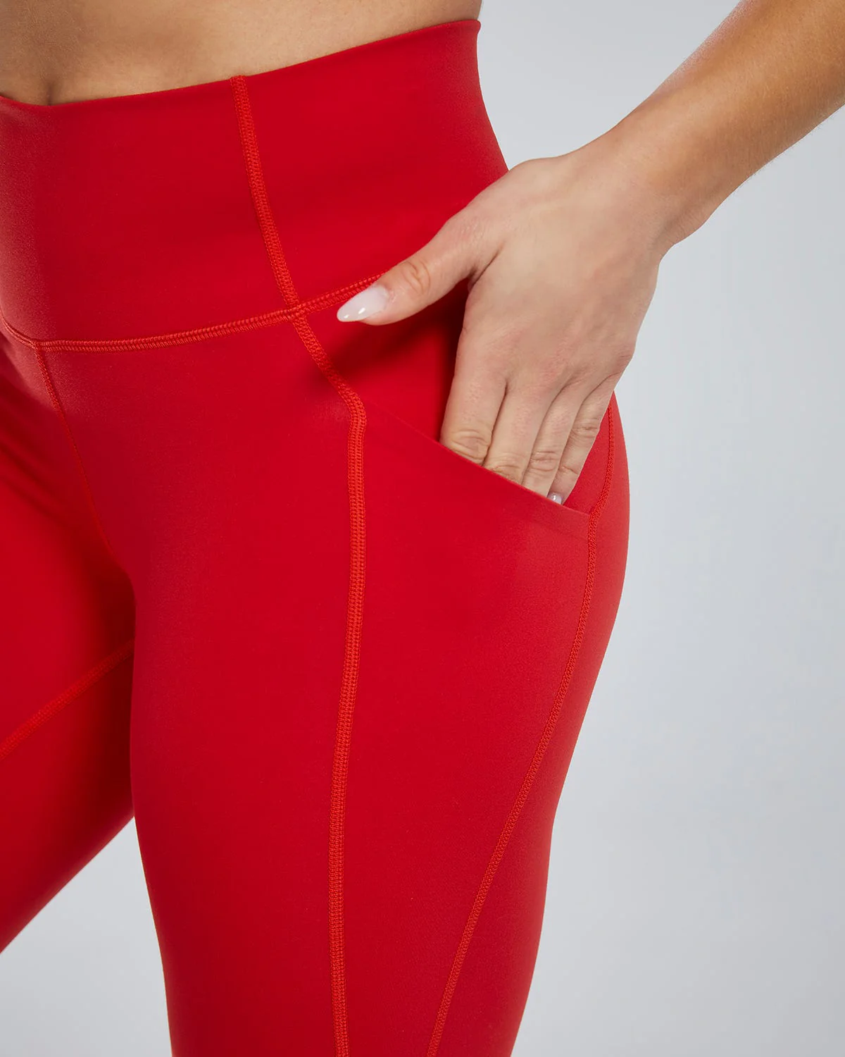 TYR Joule Eliteª Women's High-Rise 25" Pocket Leggings - Solid - Image 60