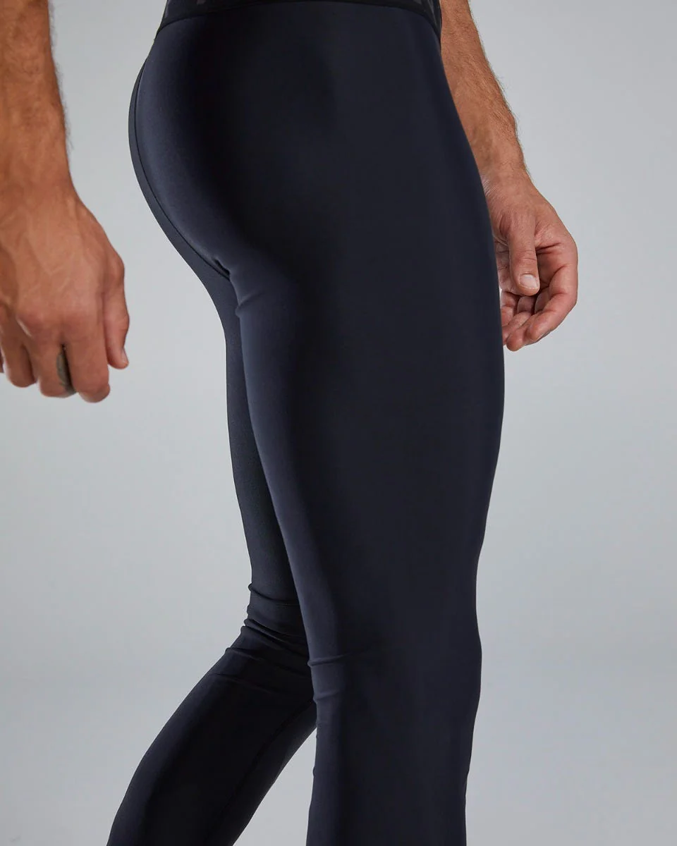 TYR Men's Full Length Compression Leggings - Solid - Image 8