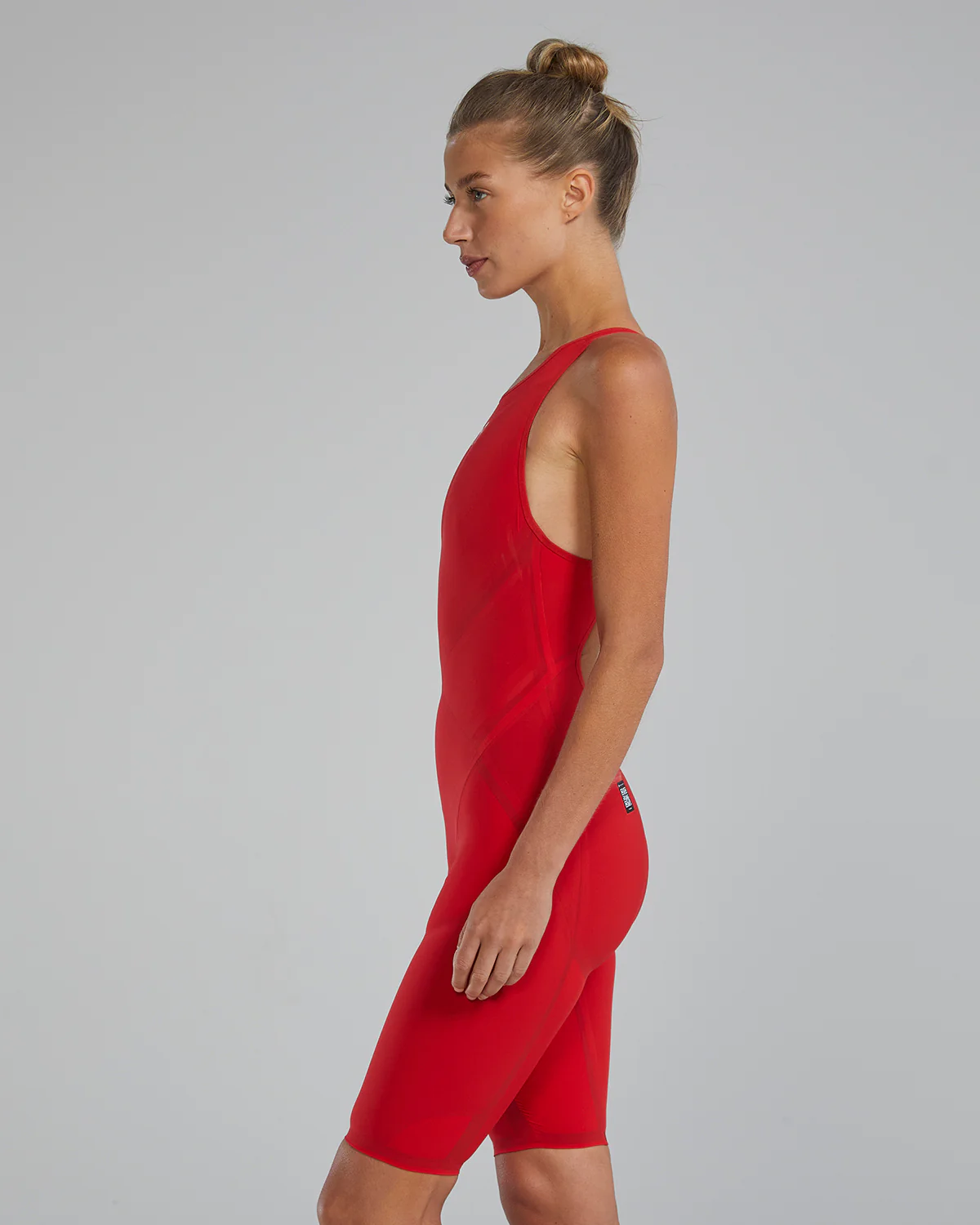 Women's Venzo Open Back Swimsuit - Solid - Non PFAS - Image 42